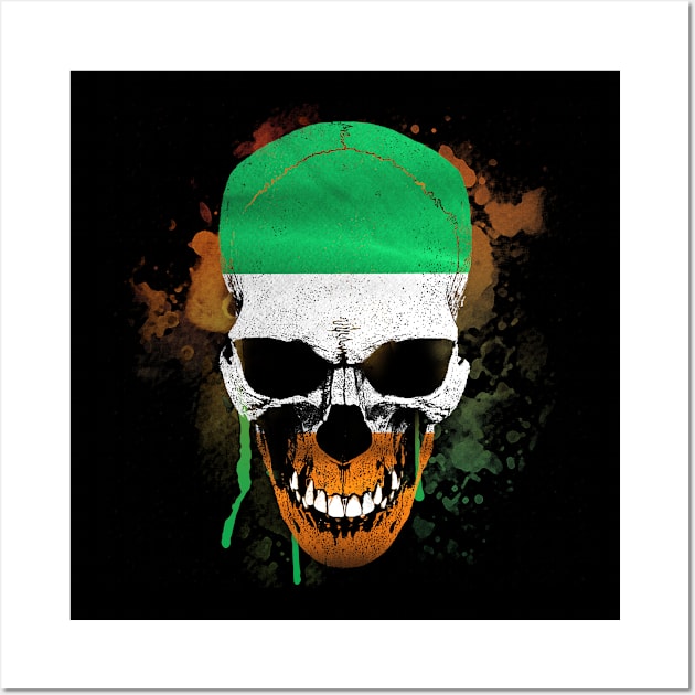 Irish Skull Wall Art by MonkeyKing